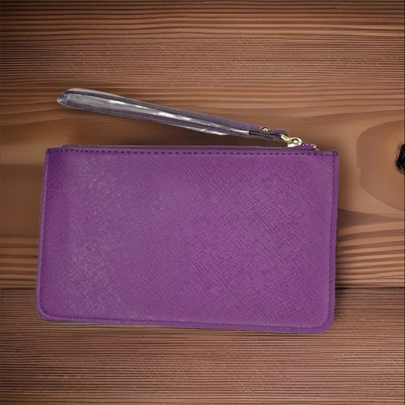 NEW Kate Spade Purple Wristlet, Hard to Find Color, NWT Great Gift - Picture 3 of 7